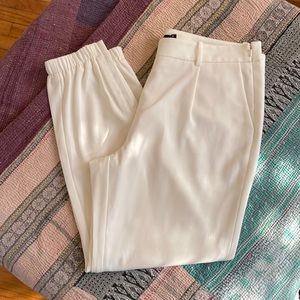 Trouve Womens Stretch Pleated Comfy Professional Dressy Work Trouser Size 12